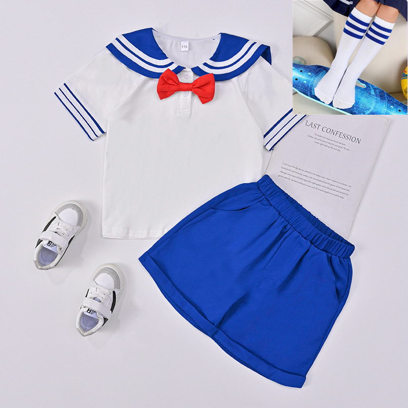 Picture of Children's Autumn Suit Sailor Moon Cosplay Stage Catwalk Water Ice Moon Dress Female Performance Clothing K-Style