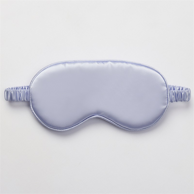 Picture of New double-sided artificial silk eye mask sleep elastic travel lunch break eye mask printed aviation eye mask wholesale