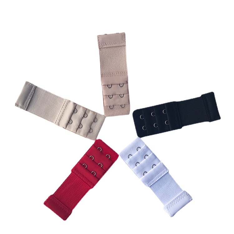 High Elastic Band Bra Extended Buckle Three Rows Two Buckle Stainless Steel Underwear Buckle Extended Buckle Bra Back Button