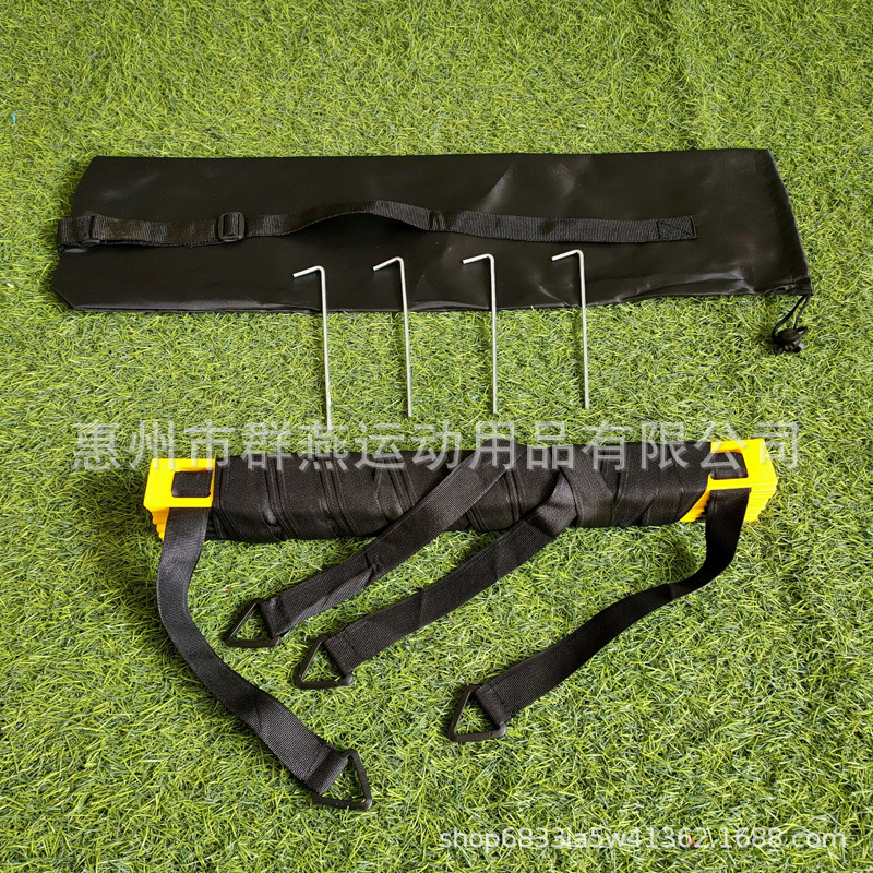 Picture of Agile Ladder Set Rope Ladder Jumping Lattice Ladder Speed Ladder Logo Dish Resistance Umbrella Set Factory Football Training Agile Ladder