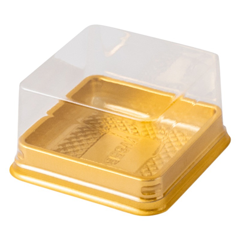 Square Mid-Autumn Moon Cake Base Box Snow Mei Niang Egg Yolk Crisp Inner Box Blister Box Baking Pastry Packaging Box