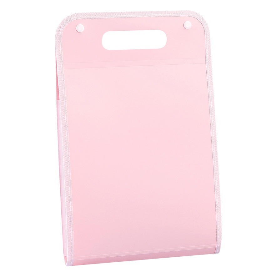Vertical A4 Portable Folder Test Paper Bag Multi-Layer Document Bag Large Capacity Hand-Carrying Organ Bag Roll Storage Bag