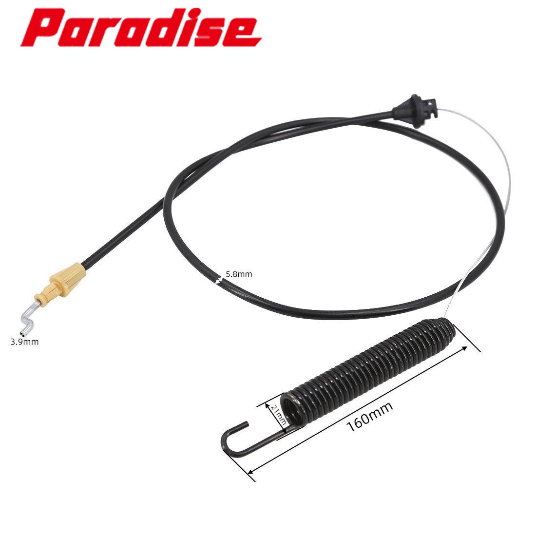 Universal snow sweeper Throttle Line brake Line with Spring Throttle Line with Spring