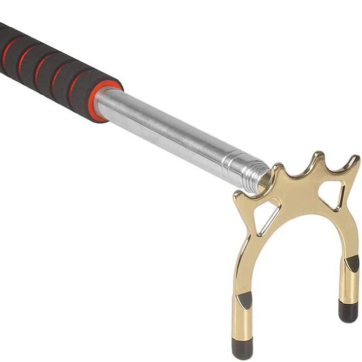 Picture of Telescopic pool cue support Telescopic frame rod Telescopic pool frame rod Billiard bridge rod Telescopic pool stick bridge Billiard support