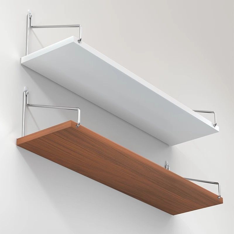 Picture of Wall Shelf Punch-free Living Room Wall Bedroom Bedside Storage Rack Wall-mounted Multi-layer Router Partition
