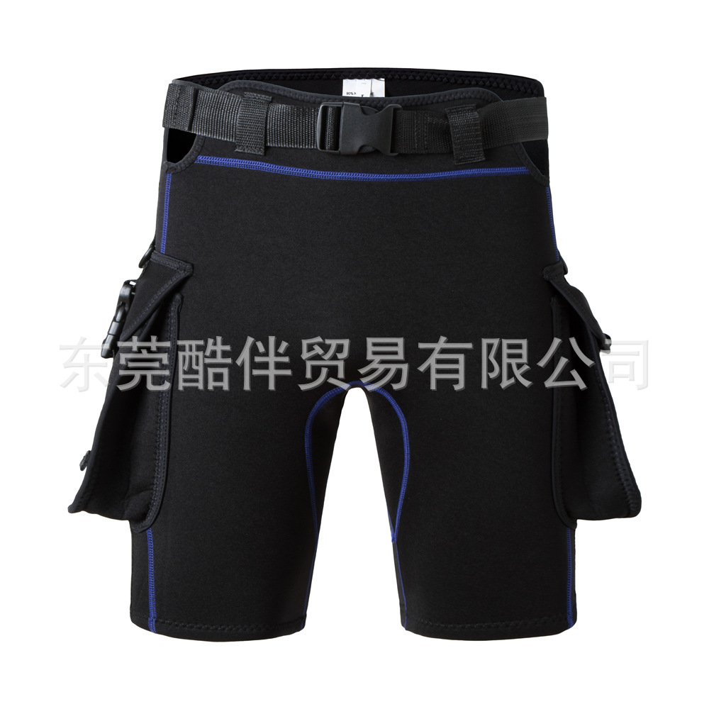 New Hong Kong Technical Diving Shorts Weight Accessory Bag for Elephant Pull-out Flow Hook Multifunctional Jellyfish Pants Surfer Wear