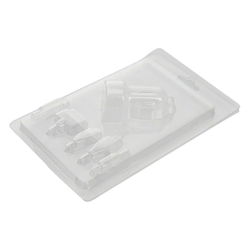 pvc folding transparent blister box pet blister metal folding blister packaging box pp box folding blister packaging