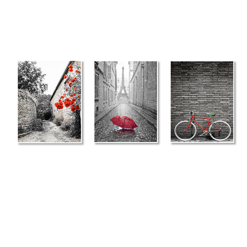 Picture of Nordic Simple Living Room Sofa Background Wall Decorative Painting American Style Retro Nostalgic Industrial Style Modern Black and White Hanging Painting