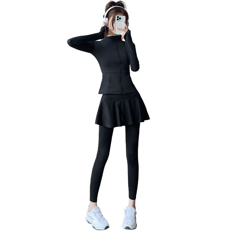 Picture of Sunscreen Women's Summer 2024 New Running Sports Morning Running Clothes Ice Silk Fashion High-end Outdoor Quick-dry Fitness Clothes