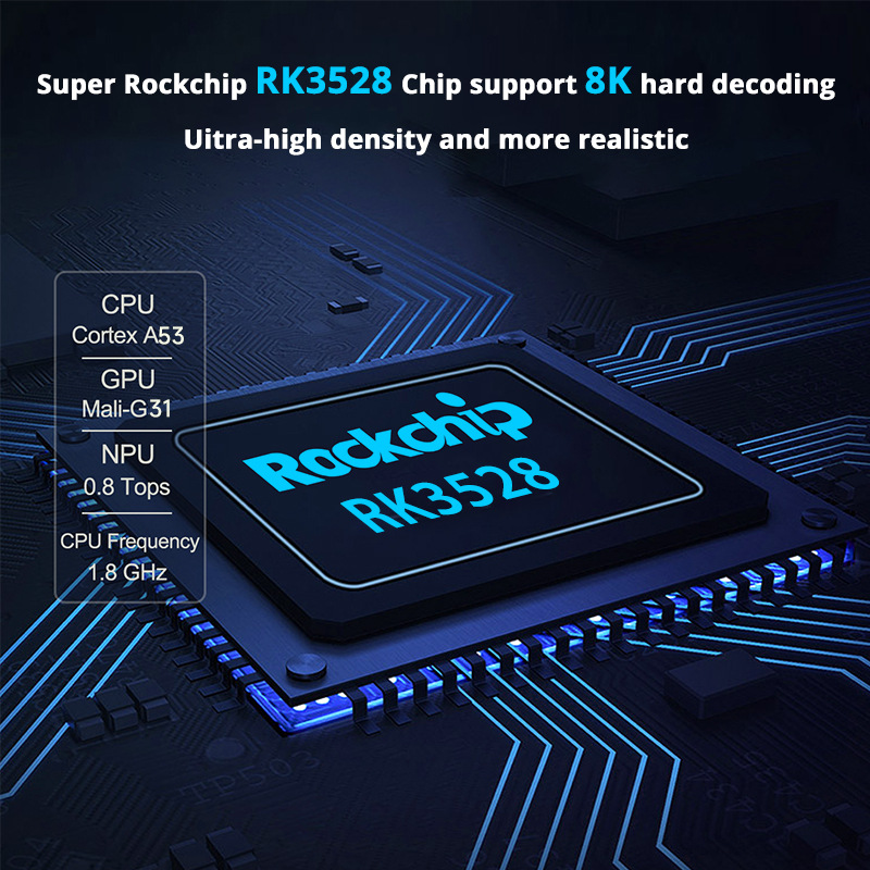 Picture of Foreign trade for cross-border direct TV network set-top box Android Android13RK3528 HD TV box
