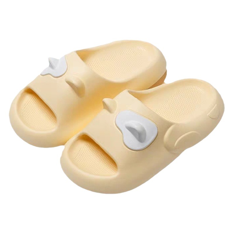 Cute Cat Three-dimensional Ear Sandals and Slippers Couple's Home Shoes Outer Wear Non-slip Platform Sandals Women's Summer Slippers for Men