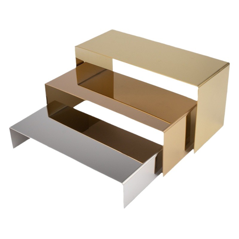 Cross-border Stainless Steel Shoes Bag Display Rack U Shoe Display Rack Women's Shoe Bag Shoe Store Rack