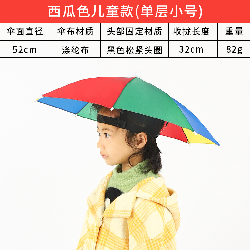 Picture of Large wholesale double-layer wind-resistant sturdy umbrella cap large folding dual-use sturdy sunshade umbrella custom advertising