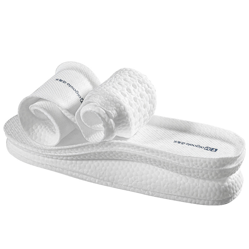 Picture of Summer Travel Insoles for Women, Sweat-Absorbent, Deodorant, Breathable, Men's Sports Shock-Absorbing, Super-Soft, Anti-Pain, Coconut Insoles for Long Periods of Standing Without Getting Tired