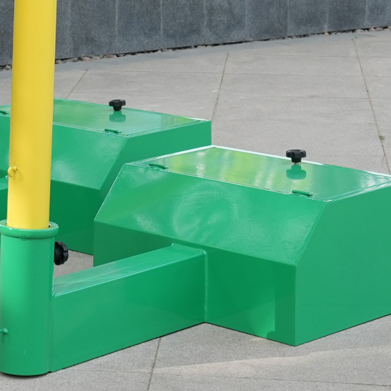 Picture of Gear lifting badminton net rack multi-purpose column counterweight stable outdoor ball rack 8-in-1 beach volleyball net rack