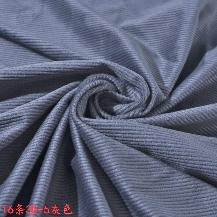 Picture of Non-Elastic Polyester 16 Strips 3D Corduroy 16 Pits Household Products Pet Supplies Kennel Cat Nest Corduroy Fabric