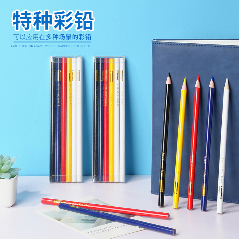 Special pencil point pen thick core plastic glass ceramic surface writing cutting pencil point drill pen wholesale