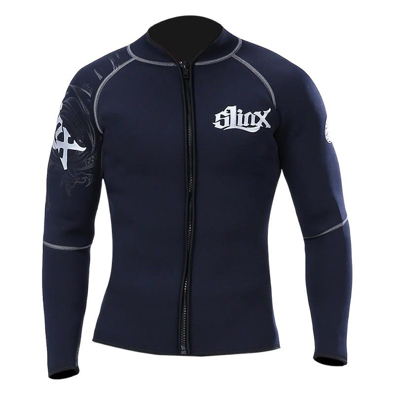 Slinx Split 3mm Wetsuit Top, Suede Lining, Warm Split Wetsuit, Wetsuit Jacket in Stock