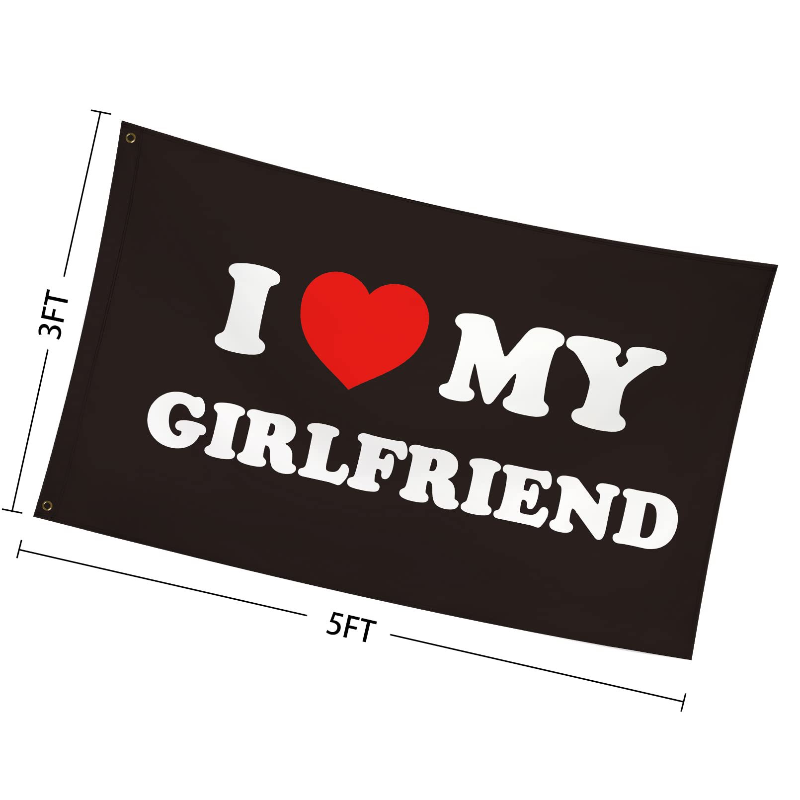 Picture of Amazon Cross-Border Ilovemygirlfriend Flag I Love My Girlfriend Cross-Border Hot Sale