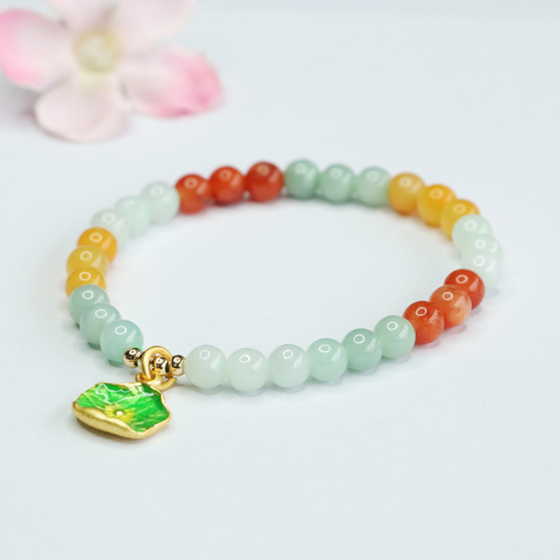 Picture of Yuyu natural jade bracelet gold jade color bracelet national tide jewelry factory wholesale generation FC3120806