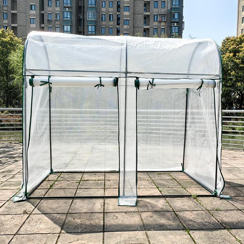 Picture of Balcony greenhouse outdoor greenhouse insulation shed garden courtyard fleshy seedling triangle plum warm cover a generation of hair
