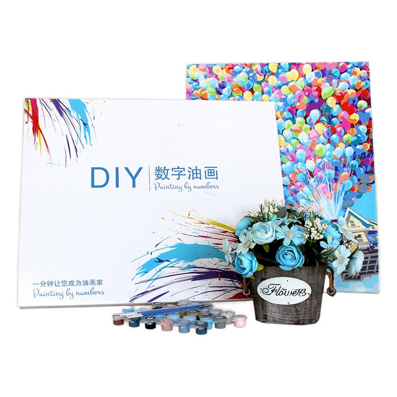 Cross-border Digital Oil Painting diy Source Factory Amazon Foreign Trade Personalized Photos & Oil Painting Wholesale