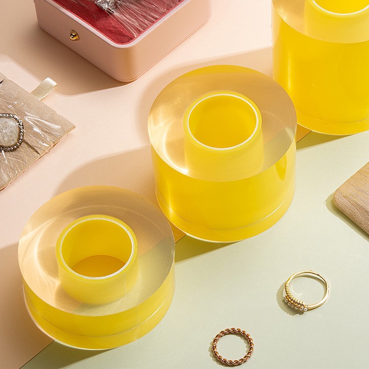 Picture of PVC electrostatic protective film gold jewelry bracelet protective film jewelry packaging film anti-scratch and dustproof packaging film