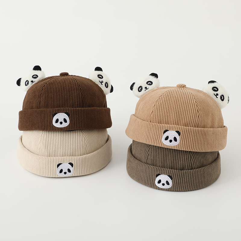 baby hat super cute cat cat head spring and autumn new fashion boys and girls baby breathable children's floor cap
