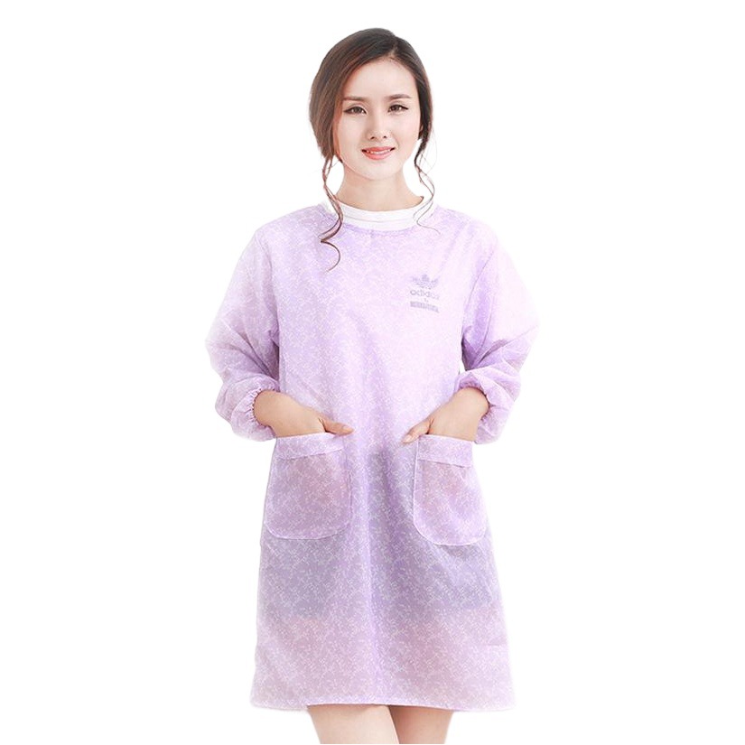 Summer Thin Cool Apron Korean Style Fashion Overalls Waterproof Apron Women's Retro-dressing Adult Sunscreen Overalls