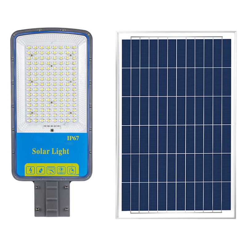 Outdoor High-Power Street Light Led Solar Light Garden Light New Rural Road Lighting 500W Lens Lamp Beads