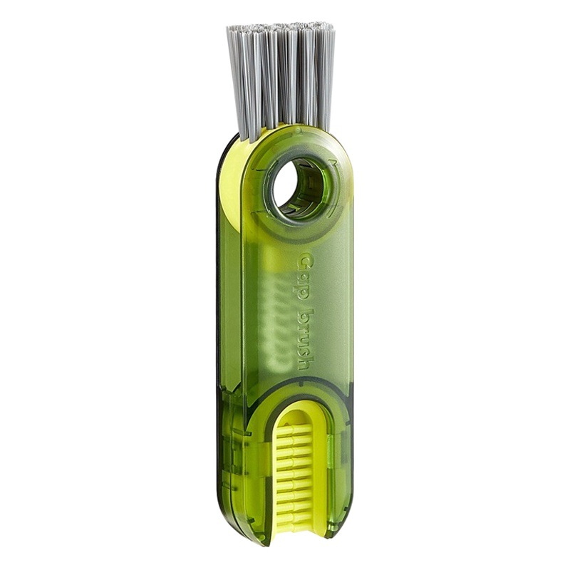 Picture of Cup Lid Cleaning Brush Insulation Cup Gap Bottle Brush Three-in-One Cup Brush Multifunctional Household Kitchen Bottle Cleaning Brush
