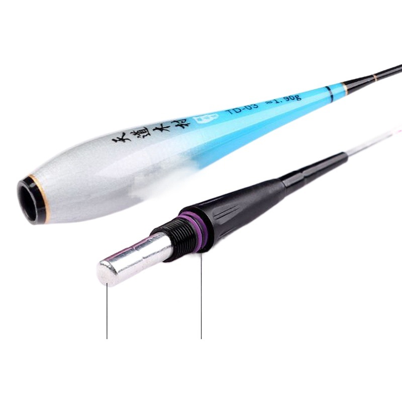 Bite Hook Color Changing Luminous Float Super Bright Day and Night Digital Float Led Fish Float Hard Tail Float Fishing Gear Wholesale Fishing Float