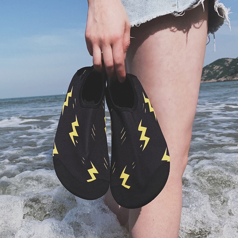 Picture of Polo 2024 cross-border Men's thick soft bottom non-slip swimming shoes snorkeling women's quick-drying beach shoes diving shoes upstream shoes