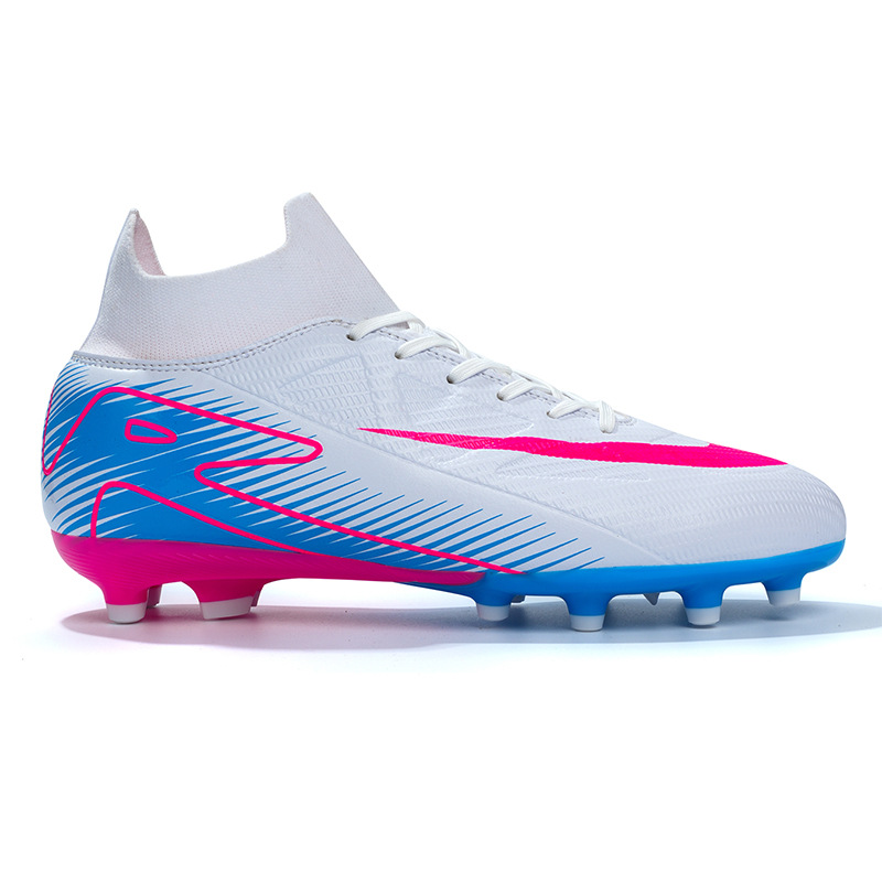 2025 New Cross-border Football Shoes for Men and Women AG Spike Broken Nails Youth Non-slip Training Shoes Student Fashion