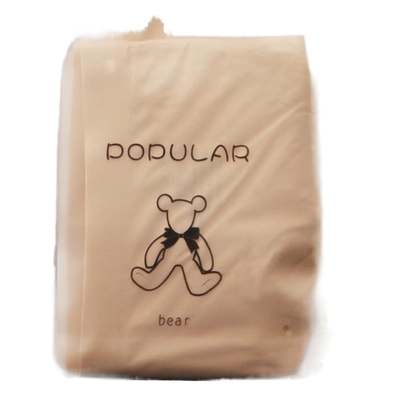 EVA children's underwear packaging bag leggings towel socks zipper stockings vest children's wear frosted bag