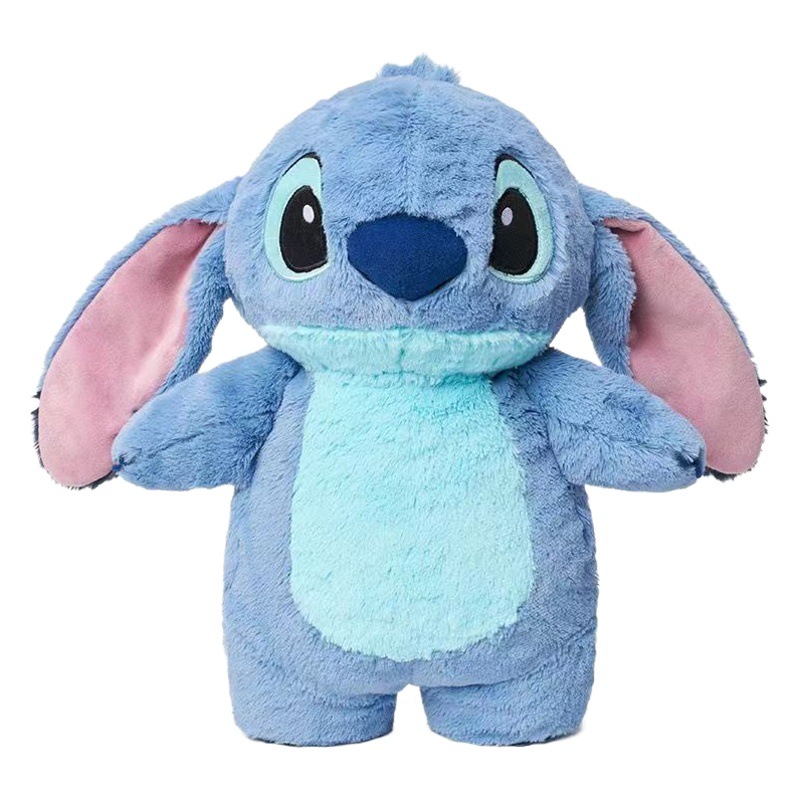 Little Red Book's Same Style Stitch Hot Water Bottle Cartoon Cute Plush Girls Water-Filled Hot Water Bottle Winter Plush