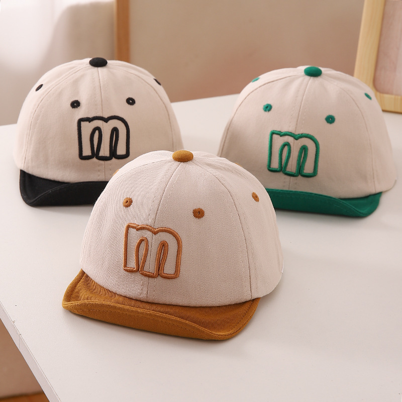 Baby Hat Spring and Autumn Baby Fashion Korean Style Cap Boys' and Girls' Cute Super Cute Cap Trendy