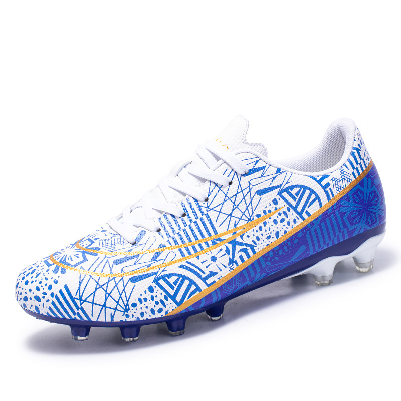 Cross-border foreign trade 2024 new Messi football shoes wholesale men and women students competition training TF broken nails children adults