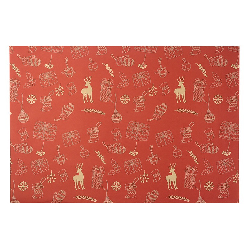 Christmas wrapping paper large large gift gift box wrapping paper birthday holiday gift wrapping paper thickened wholesale