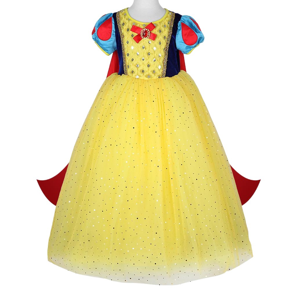 Foreign trade children's clothing new Halloween performance costume girls dress autumn children snow princess dress a generation of hair