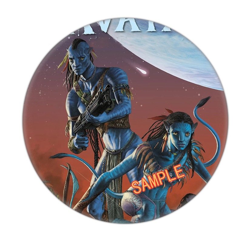 Picture of New Avatar 2 Movie Surrounding Badge Yum Tinplate Brooch 1-36