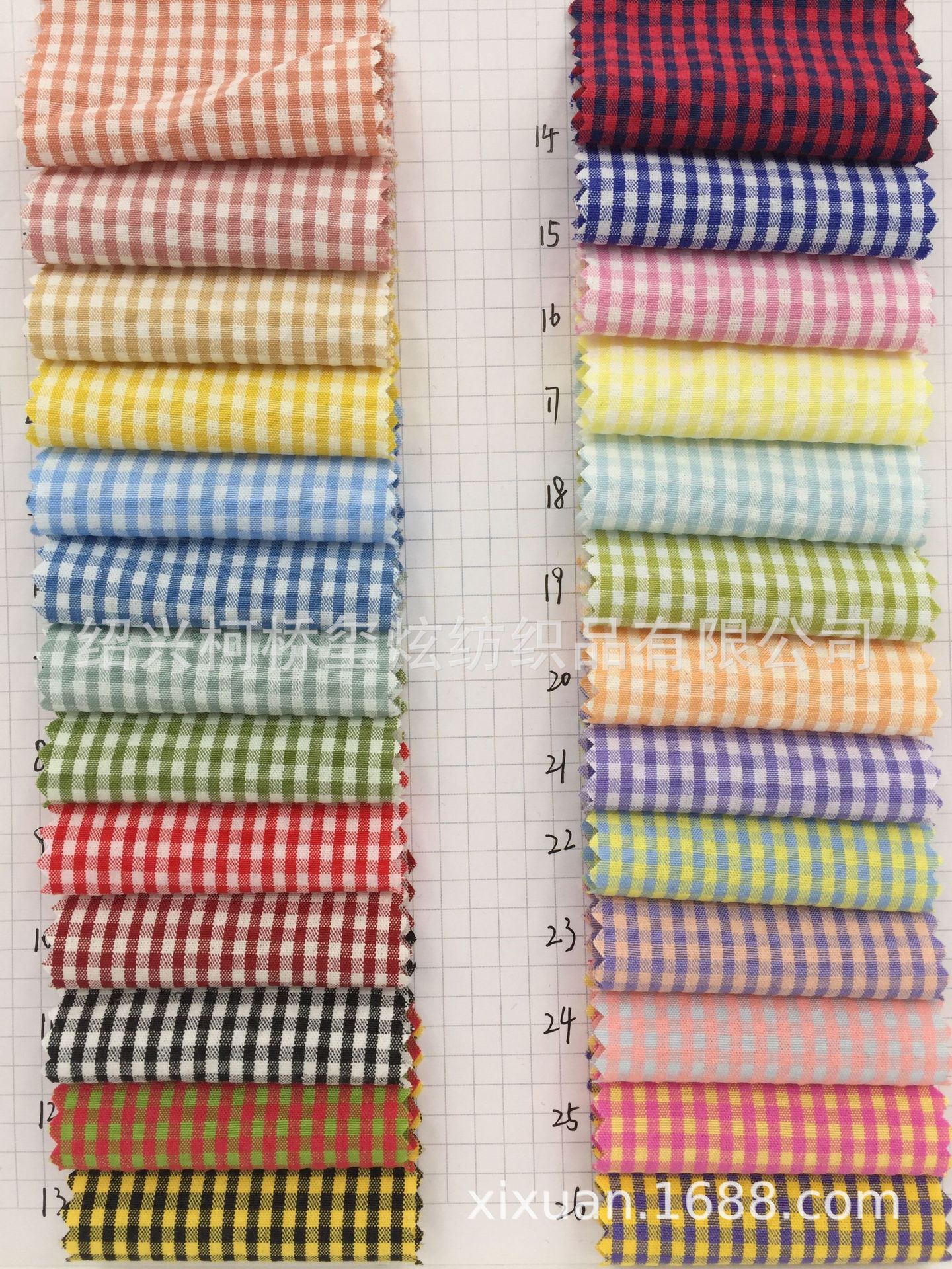 CVC high density bubble grid hot sale plaid clothing surface dress shirt pants decorations fabric stripes