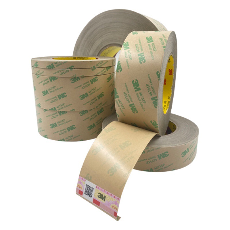 3m transparent double-sided tape strong high temperature resistant 467mp substrate-free tape 468mp high viscosity ultra-thin 3m double-sided tape