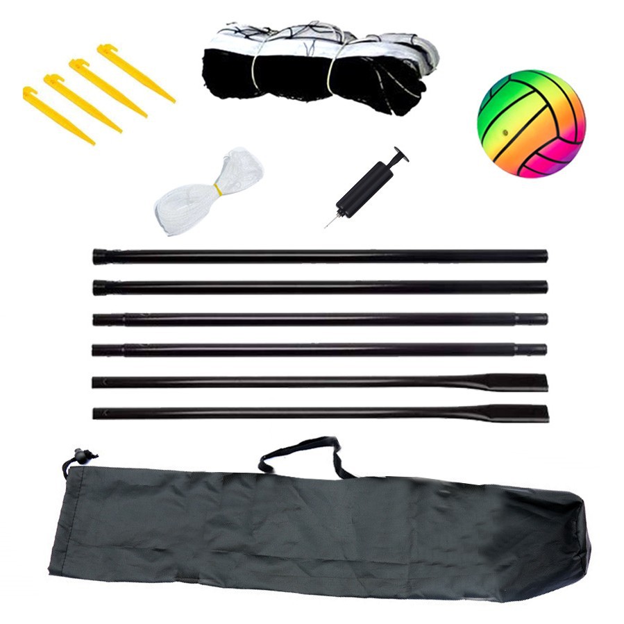 Picture of Factory new hot selling beach volleyball net rack suit outdoor portable badminton football Net rack game suit