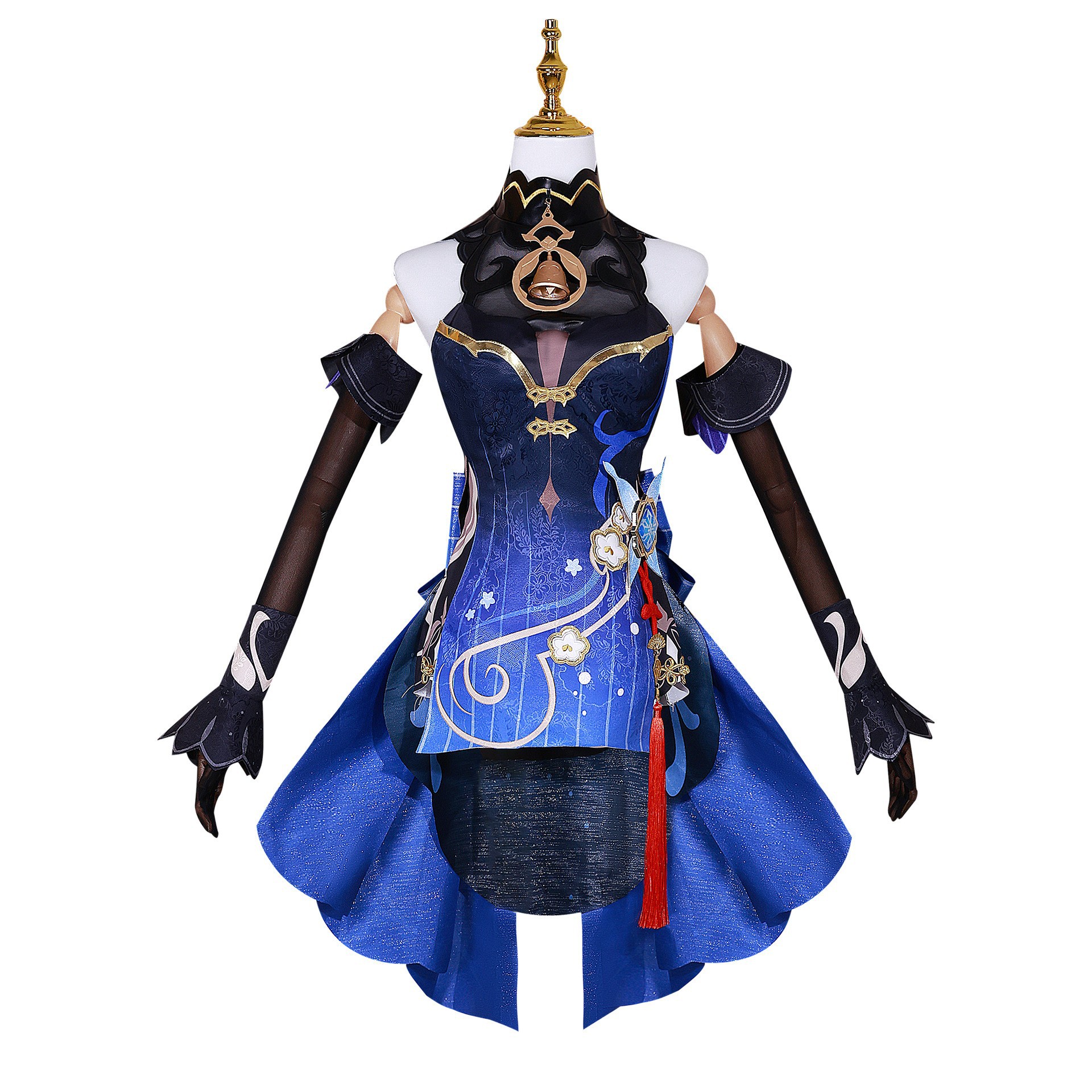 Picture of Beishui Trade Original Shenhai Lantern Festival Shenhe Skin cos Game Cold Flower Youlu Shenhe cosplay suit Female