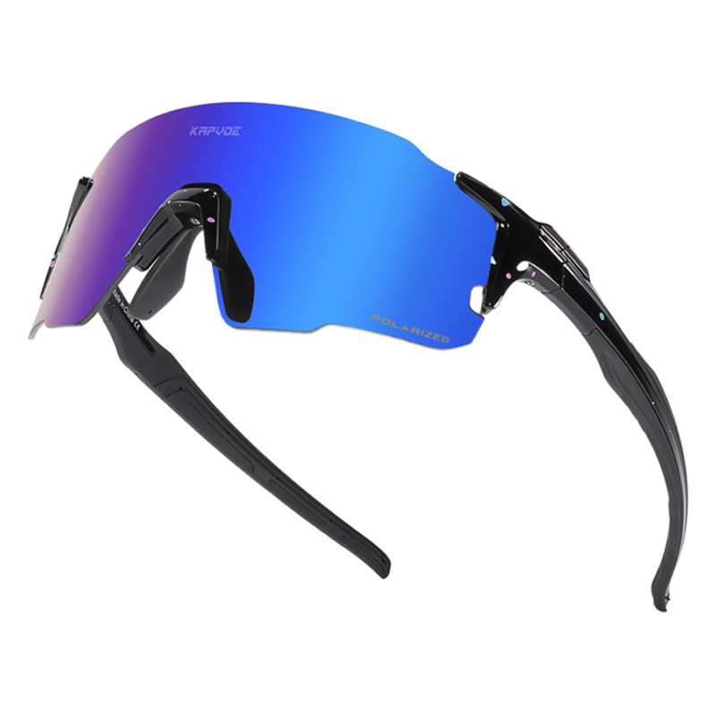 Kapvoe Cycling Glasses Photochromic Sunglasses Outdoor Mountaineering Hiking Bicycle Goggles