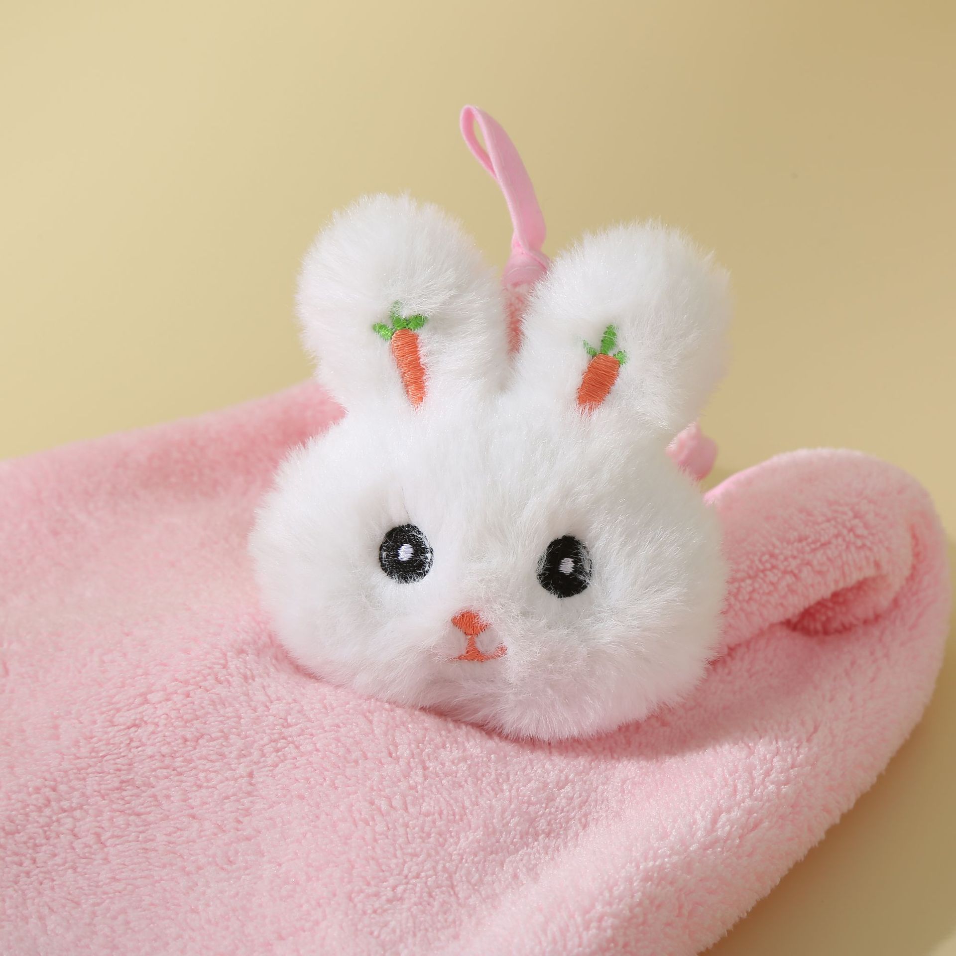Picture of Hand gift towel creative towel cartoon animal children's square towel Tulip small towel gift box doll