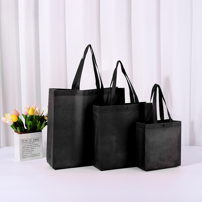 Picture of Customized Non-Woven Fabric Tote Bags for Women's Clothing Stores, Small Batch Logo Printing, Eco-Friendly Non-Woven Bags