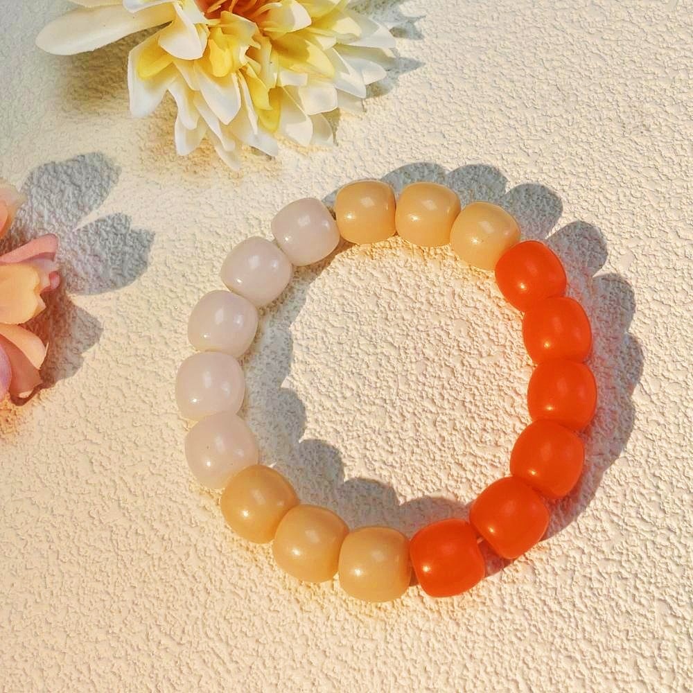 Picture of Sea Salt Blue and White Jade Bodhi Bracelet Women's Bracelet Small Lime Bodhi Root Wenwan Buddha Beads Rosary Plate Play Bracelet Men