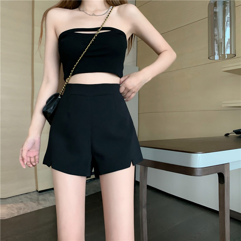 Picture of Simple and Comfortable Women's Summer Thin Casual Large Size Pear Shape High Waist Slimming Design Hot Pants